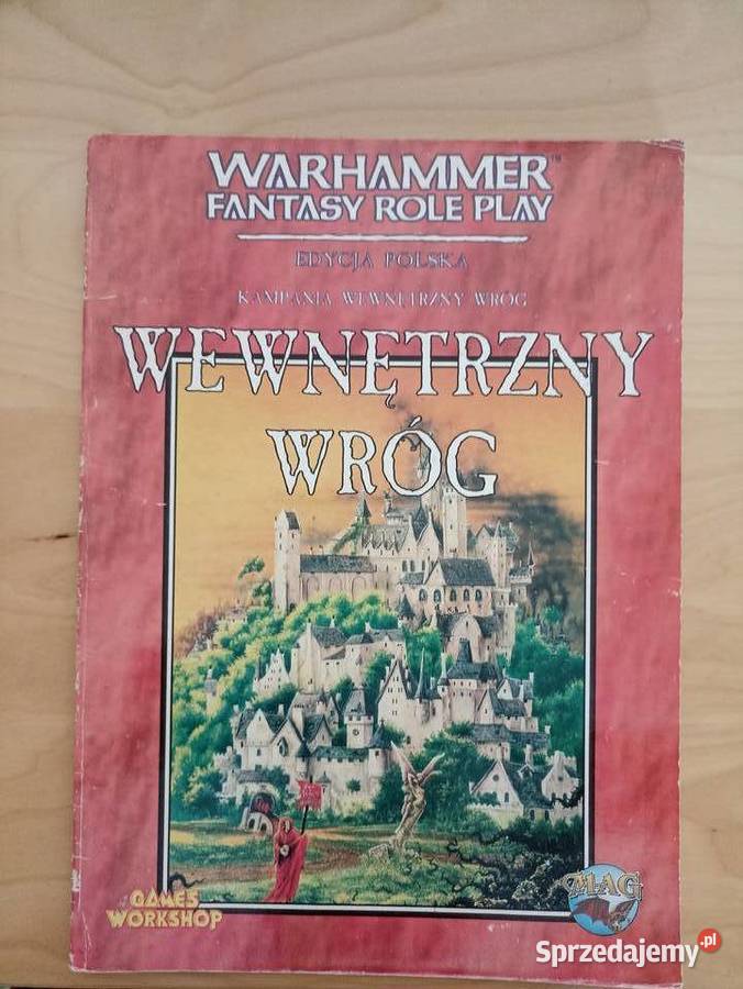 Wewnętrzny Wróg dodatek Warhammer Fantasy Role Wrocław sprzedam