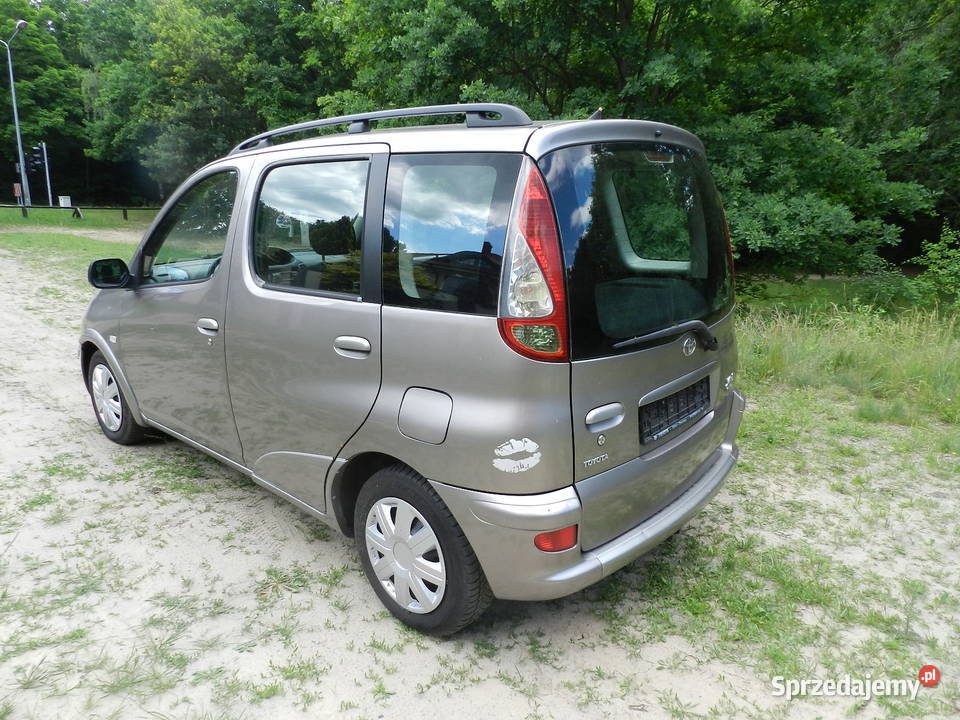 Toyota Yaris Verso AUTOMAT 1właściciel BRAK RDZY ASR (kontrola trakcji) Puszczykowo