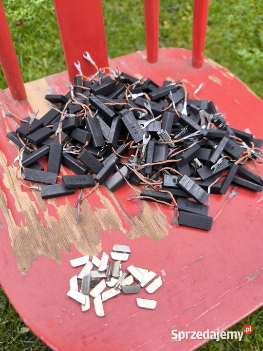 Szczotki węglowe ok 150 sztuk 5x10x25mm nowe