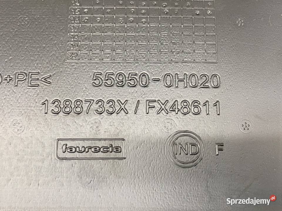 KOKPIT Z PODUSZKĄ PASAŻERA TOYOTA AYGO II podkarpackie sprzedam