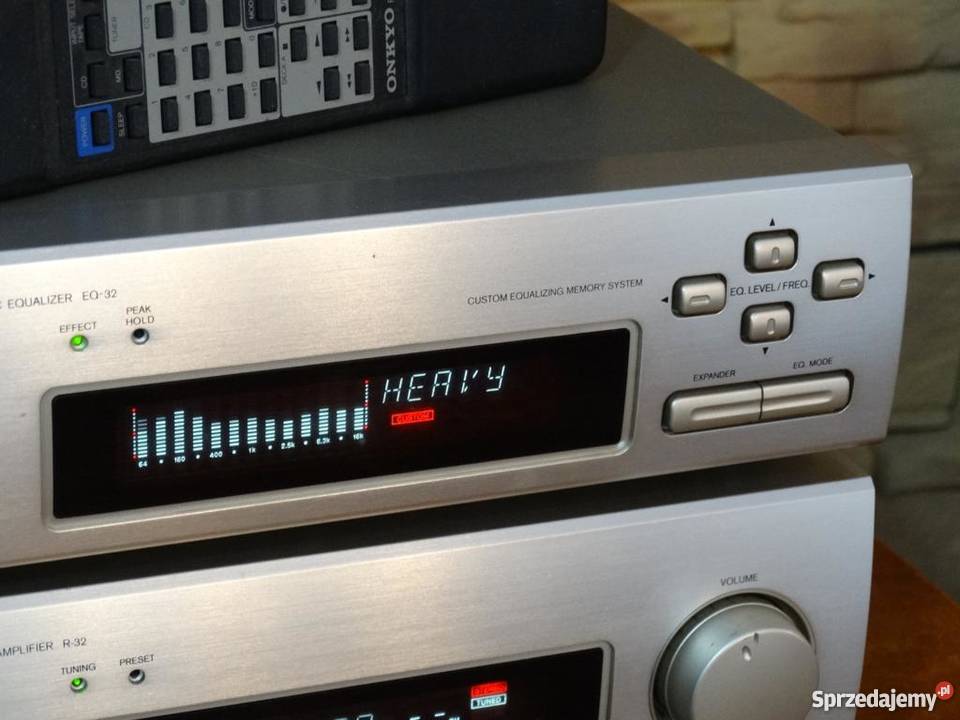 Amplituner Onkyo z korektorem pilot mocny sprzedam
