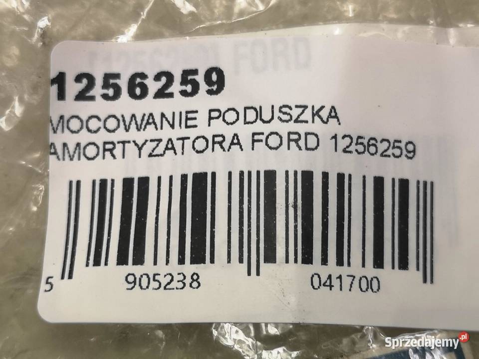 MOCOWANIE AMORTYZATORA FORD FUSION FIESTA 2012 Części montażowe