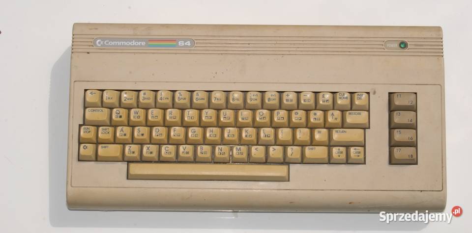 Stara Commodore 64 antyk zabytek lat 80 unikat śląskie Cieszyn