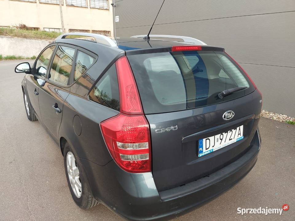 KIA CEED 2009r 16 16V benzyna gaz 126 Przeb189k dolnośląskie Jelenia Góra