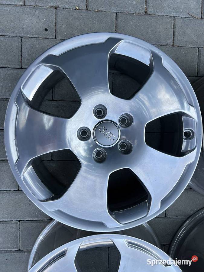 Oryginalne Alufelgi Audi 17 Polerowane Aluminium Zamość
