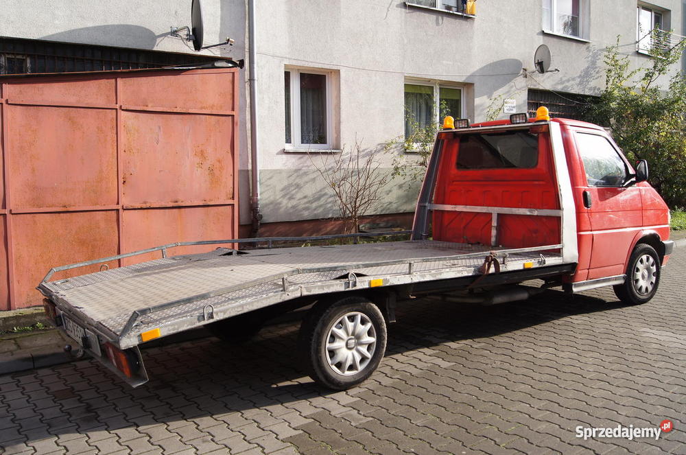 auto laweta drogowa laweta vw t4 transporter 24 VAT marża Police