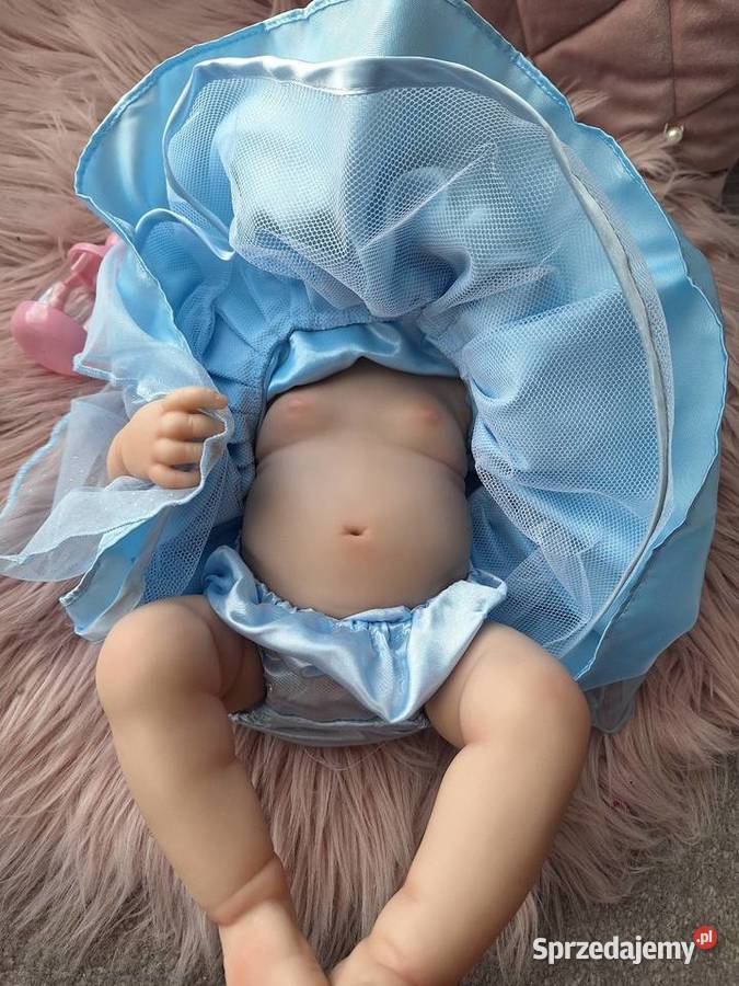 Lalka żywe dziecko reborn piękna NOWA duża 50