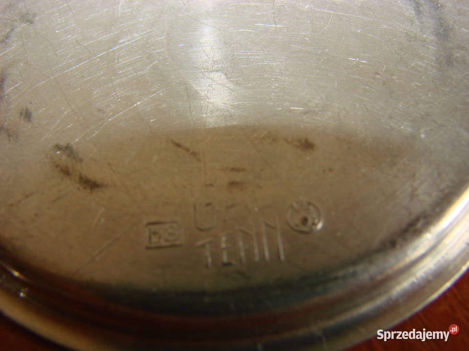 Gab Tenn mała cynowa podstawka Pruszcz Gdański sprzedam