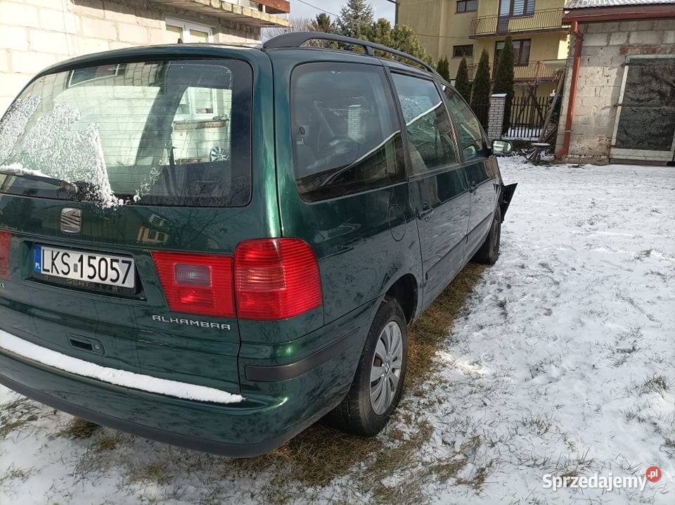 Seat Alhambra uszkodzony 290000km Krasnystaw