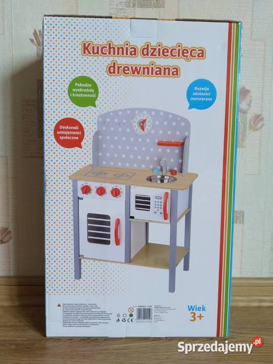 NAJTANIEJ Kuchnia Drewniana Dziecka wys 80 Zabrze