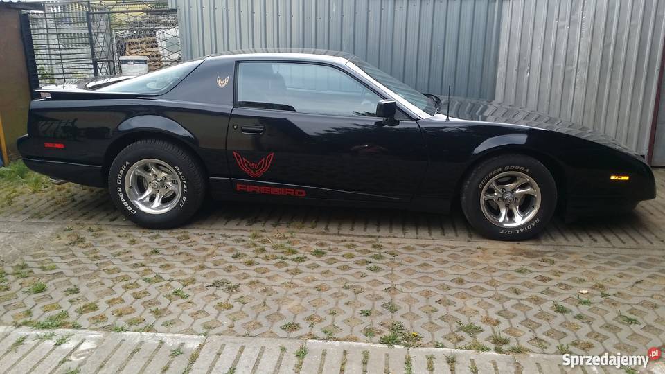 PONTIAC FIREBIRD CZARNY Zarejestrowany w Polsce Rzeczyce