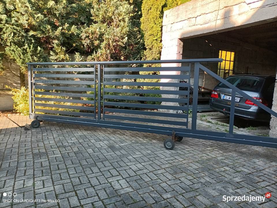 Brama wjazdowa przesuwna 4000x1500 Lwówek Śląski