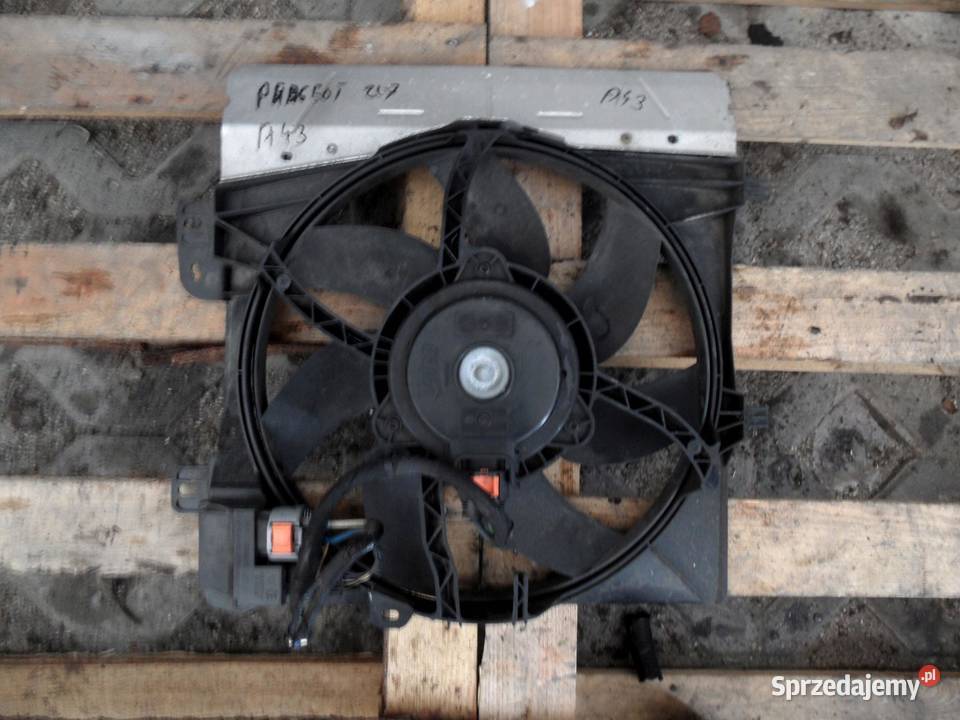 PEUGEOT 207 10r 14 VTI wentylator chłodnicy świętokrzyskie