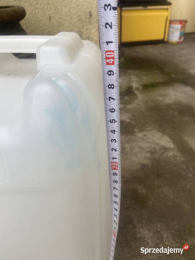 bańka plastikowa karnister beczka 20l Pozostałe lubuskie Zielona Góra