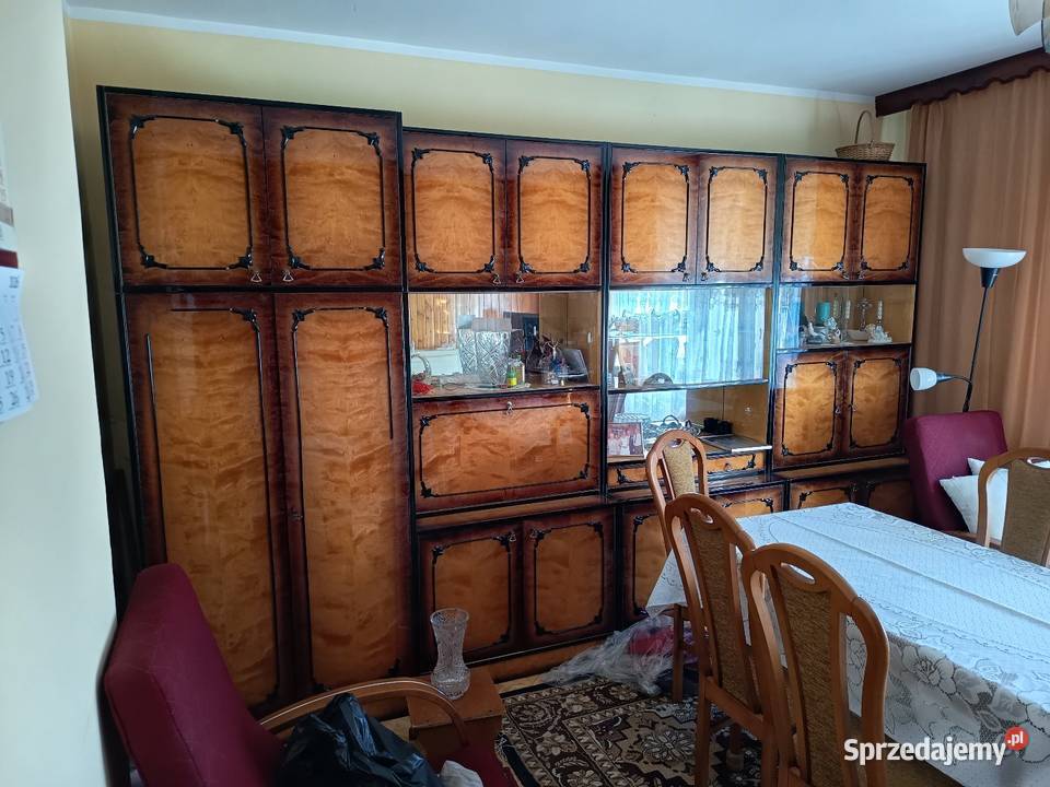 Meblościanka czasy PRLu vintage stan Meblościanki