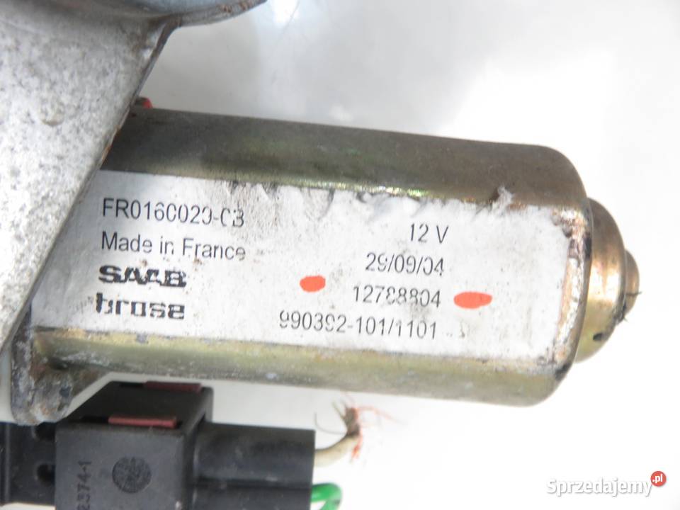 PODNOŚNIK SZYBY PRAWY PRZEDNI SAAB 93 II