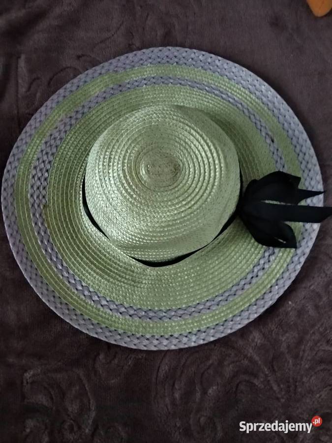 kapelusz pleciony damski Poznań