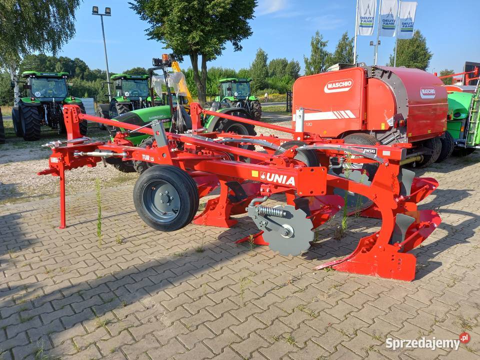 Pług resorowy Unia Tur LS4 fabrycznie nowy Pługi Gózd