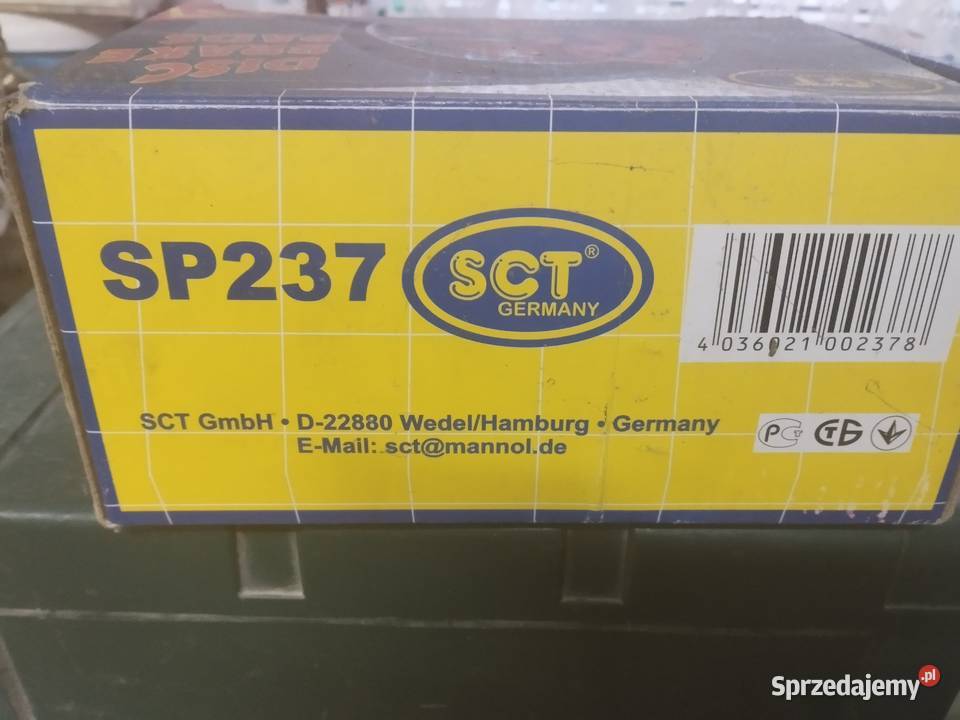 Klocki Hamulcowe SCT Ford Focus SP237 wielkopolskie