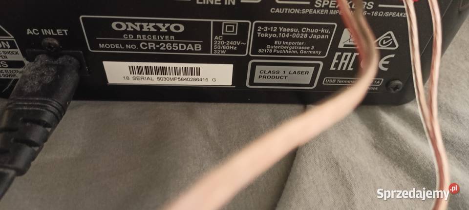 Mini wieża Onkyo CR265DAB Sędziszów