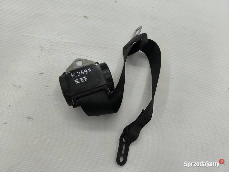 PAS BEZPIECZEŃSTWA TYŁ LP BMW 1 E87 E81 LIFT 16 osobowe Pasy bezpieczeństwa wielkopolskie