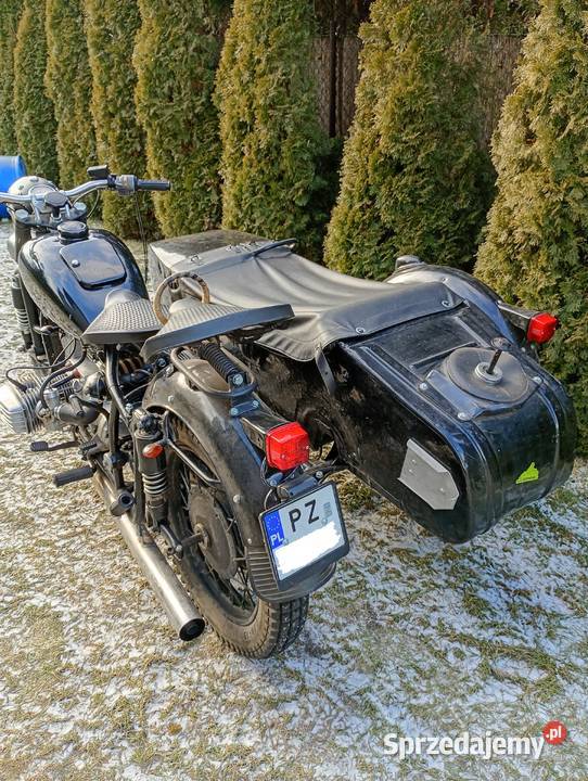 Motocykl Dniepr MT11 z wózkiem bocznym Motoryzacja Skórzewo