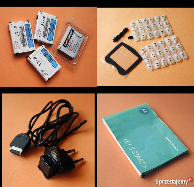 Zestaw Kolekcjonerski Motorola V51 x2 i dodatki łódzkie Łódź