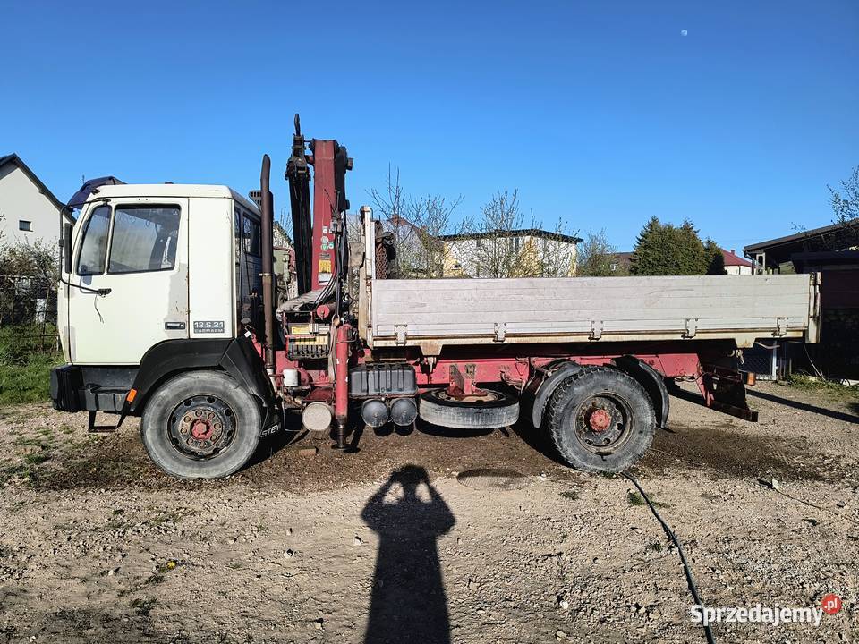 Steyr 13s21 1994 HDS Palfinger wywrotka 24x41 Krzeszowice