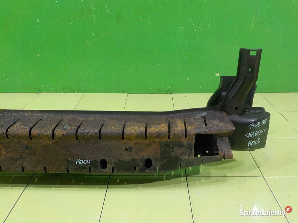 VW SHARAN II 20 TDI 12r 5D belka zderzaka przod