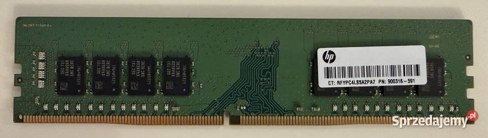 Pamięć RAM 16GB Samsung Hynix Pojemność 16GB Warszawa