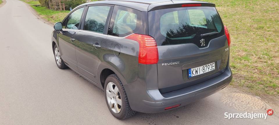 Peugeot 5008 20HDI 150 skórzane fotele 283908km Siercza