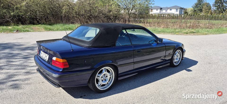Bmw e36 Cabrio 320i m52 Montrealblau Bez Rdzy mazowieckie Warszawa