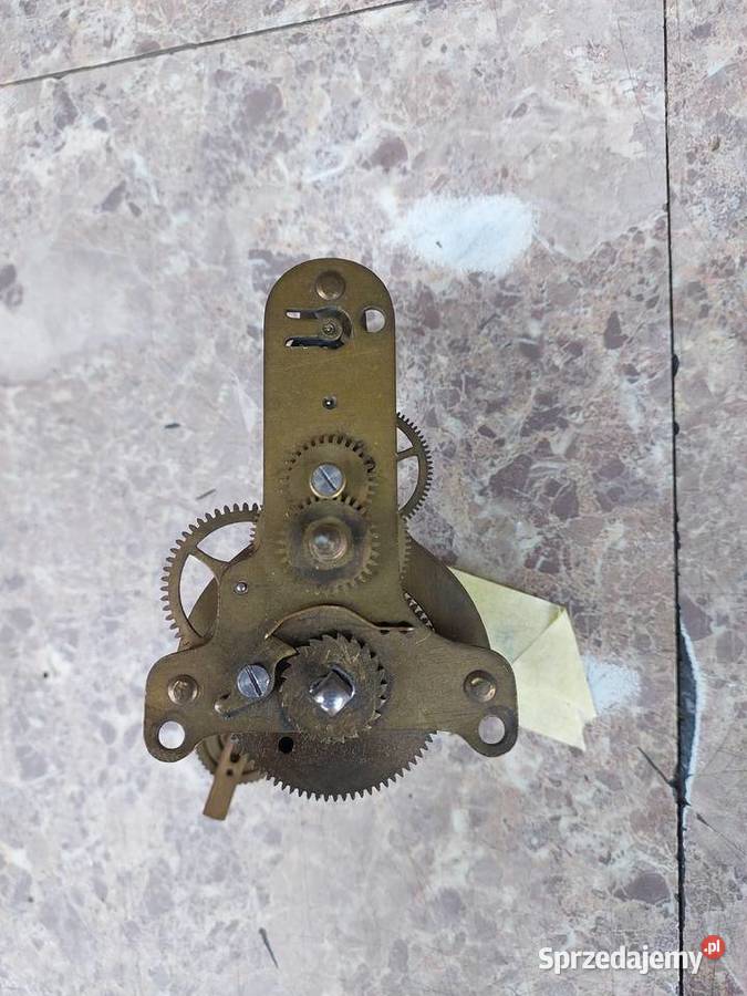 M206 Mechanizm starego małego zegara chodzik Tczew