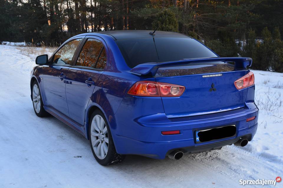 Mitsubishi Lancer X 2008r 20B sedan bluetooth Grębów