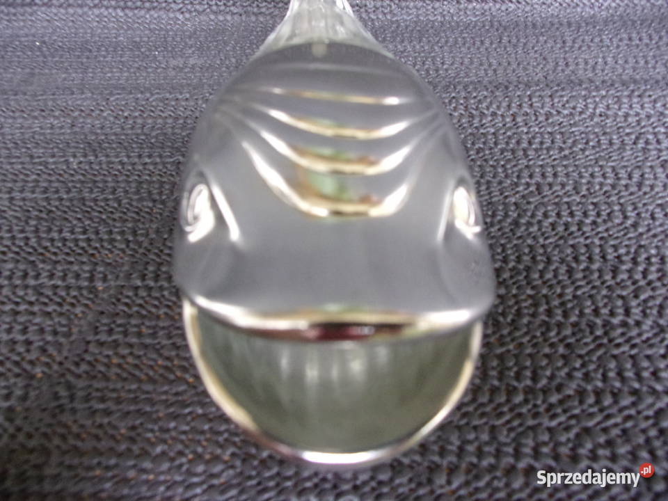 Piekny stary Wielory z otwartą paszczą szkło Antyki, Sztuka, Kolekcje