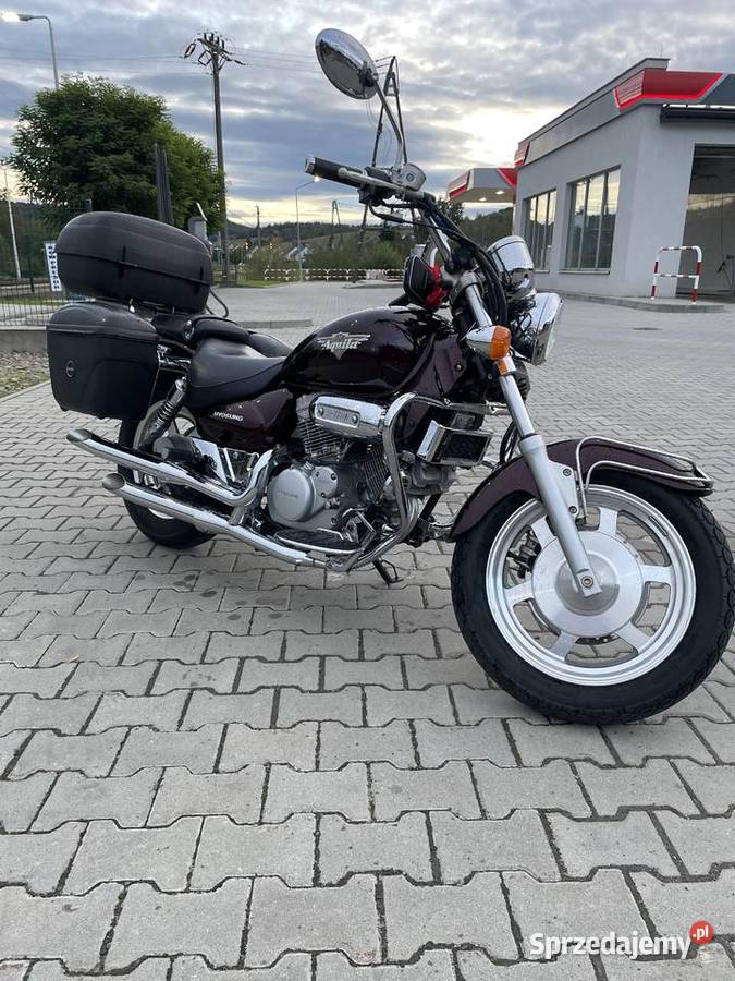 Aquila 125 Kat B bordowy Lichwin