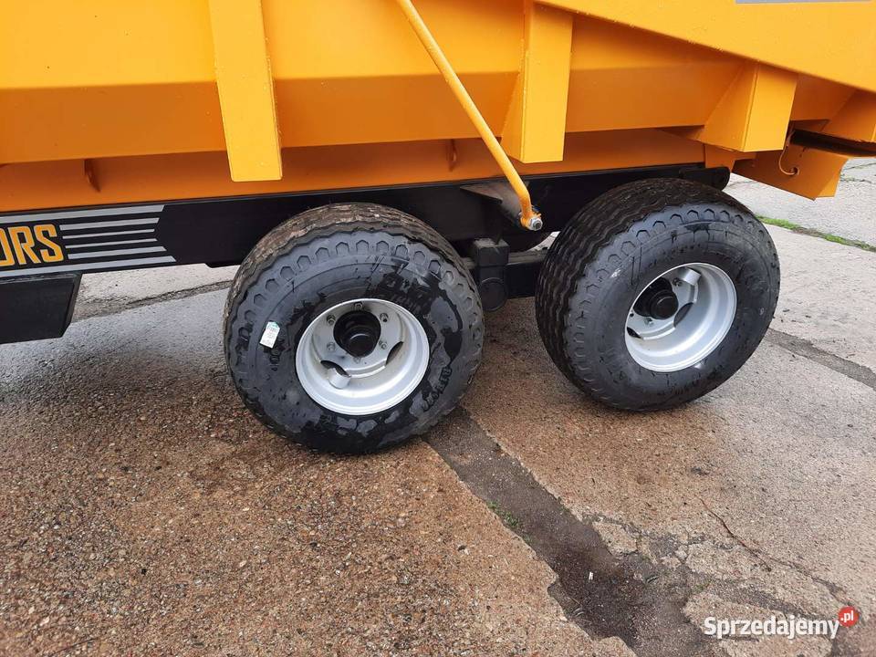 NOWA Przyczepa budowlana firmy KELLFRI 9ton z łódzkie Opoczno