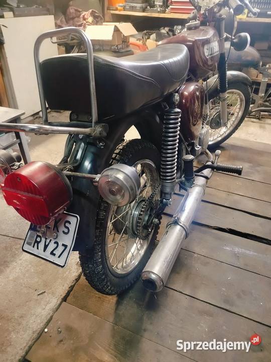 Simson S51 lubelskie Łopiennik Nadrzeczny