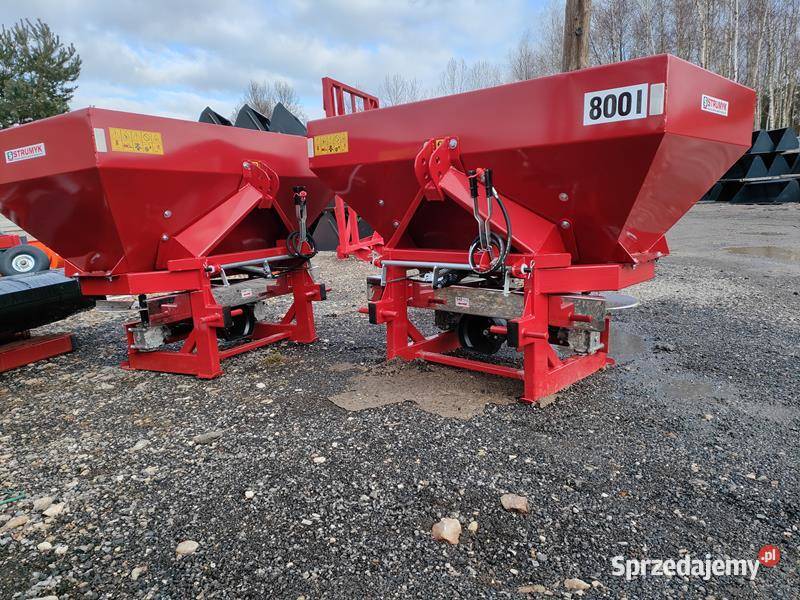 Rozsiewacz nawozu hydraulika STRUMYK TYTAN 12 nieuszkodzony Siedlce