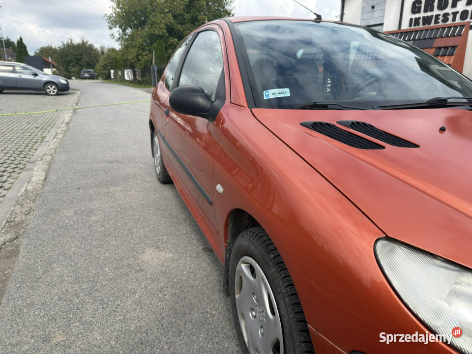 Peugeot 206 RatyZamiana Gwarancja benzyna prosty garażowany Gdów