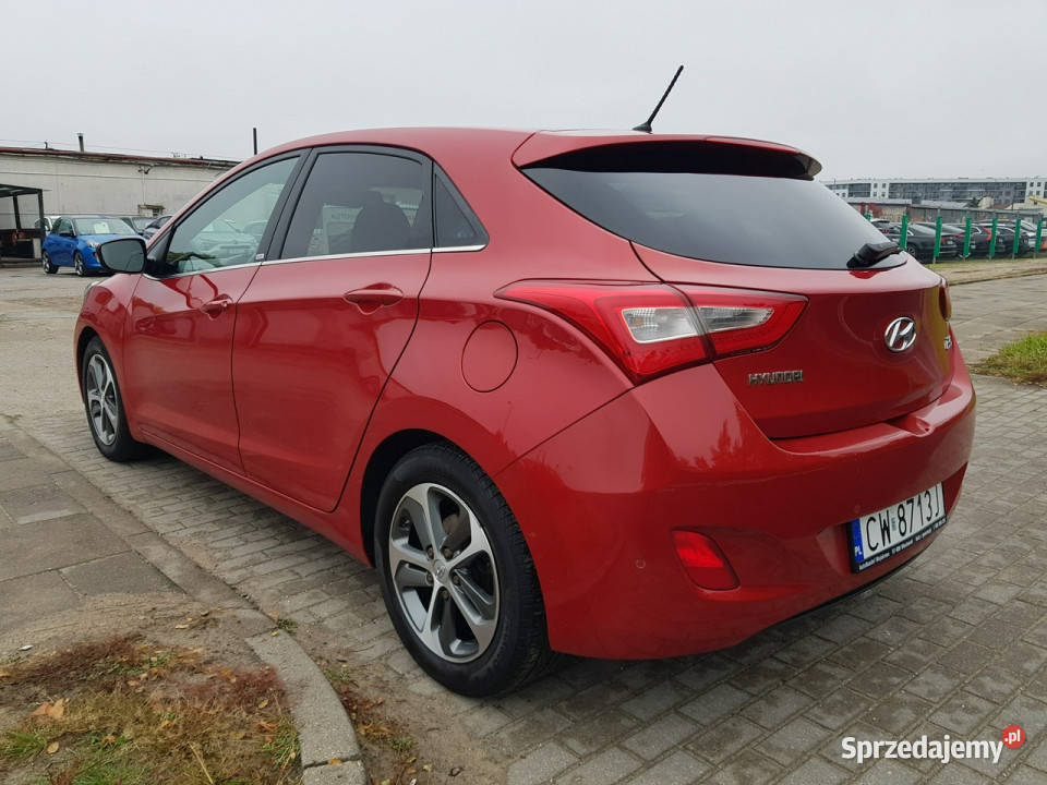 Hyundai i30 16 Benzyna Klima Czarna Podsufitka ABS i30 Włocławek
