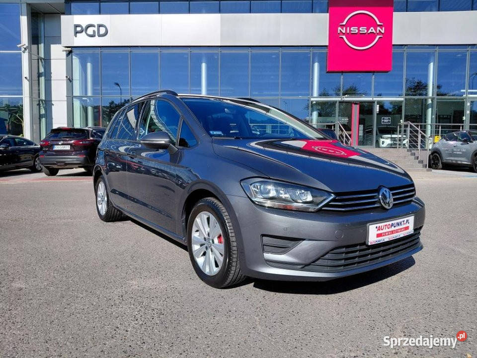 Volkswagen Golf Sportsvan 2016r salon klima 72605km małopolskie Kraków