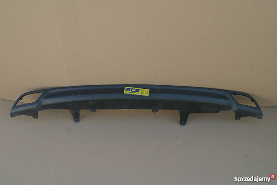 TOYOTA YARIS III LIFT DOKŁADKA ZDERZAKA TYŁ Bieleń