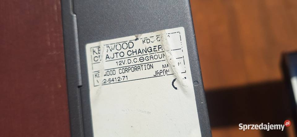 Radio Kenwood z oryginalną zmieniarką na 6 płyt lubuskie Janczewo