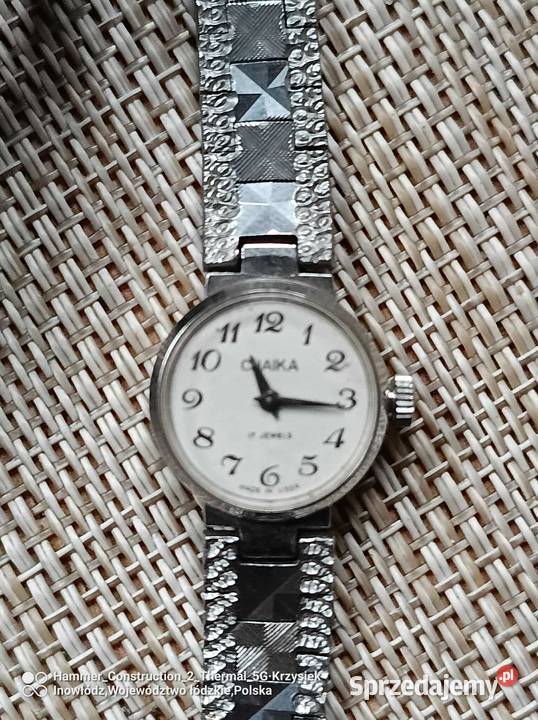 Zegarek damski posrebrzany Pozostałe Gołowierzchy