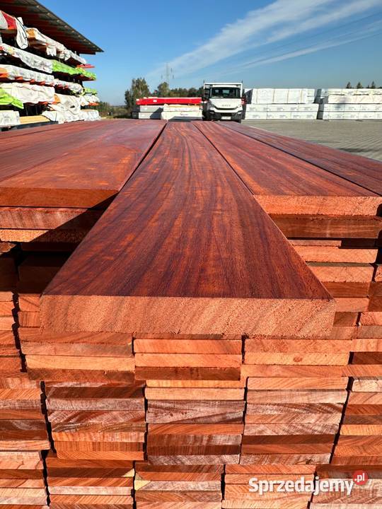 DESKA TARASOWA EGZOYCZNA PADOUK DREWNO 21X145MM Deski tarasowe