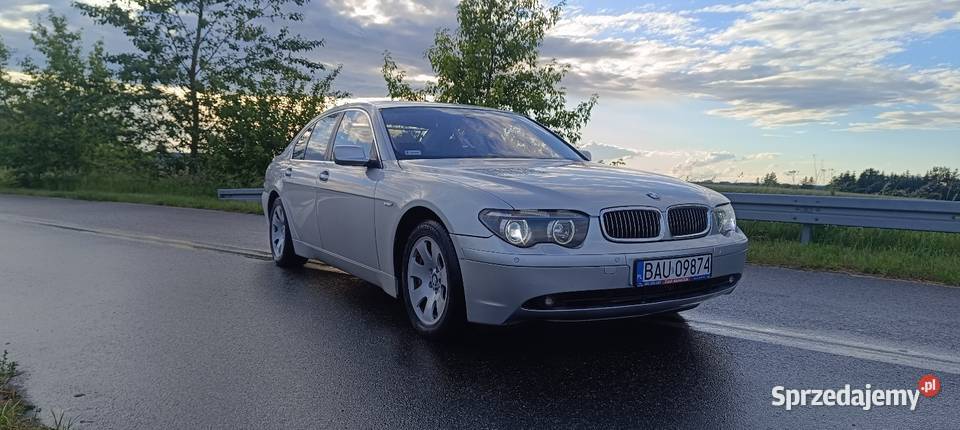 Bmw E65 44 Bengaz Bogato wyposażona Mocno CD Samochody osobowe Suwałki