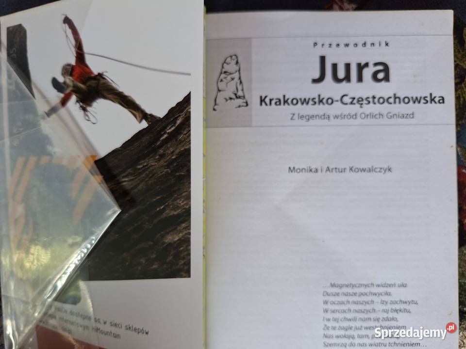 Jura Krakowsko Częstochowska Zlegendą wśród Książki i Podręczniki Kraków