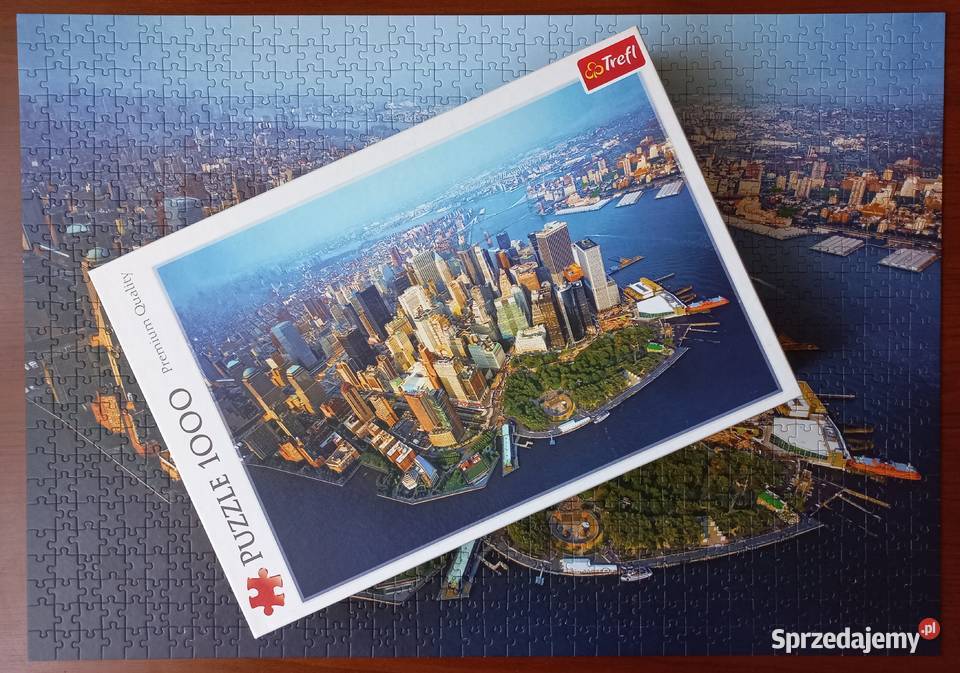 Puzzle Trefl 1000 York Nowy Jork kompletne Pozostałe Bielsko-Biała