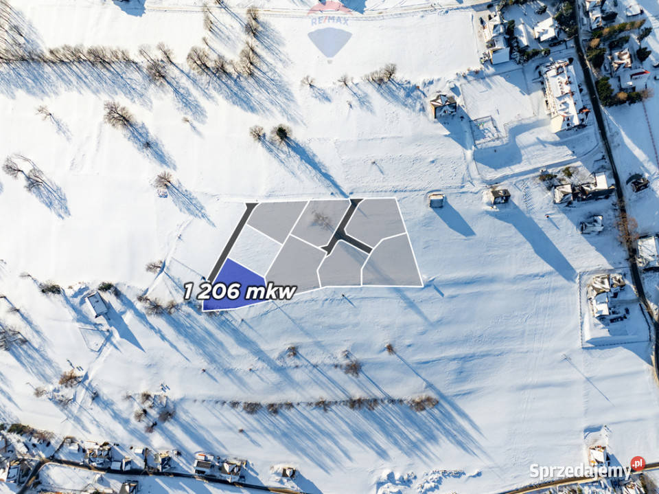 Sierockie Działka z widokiem na Tatry